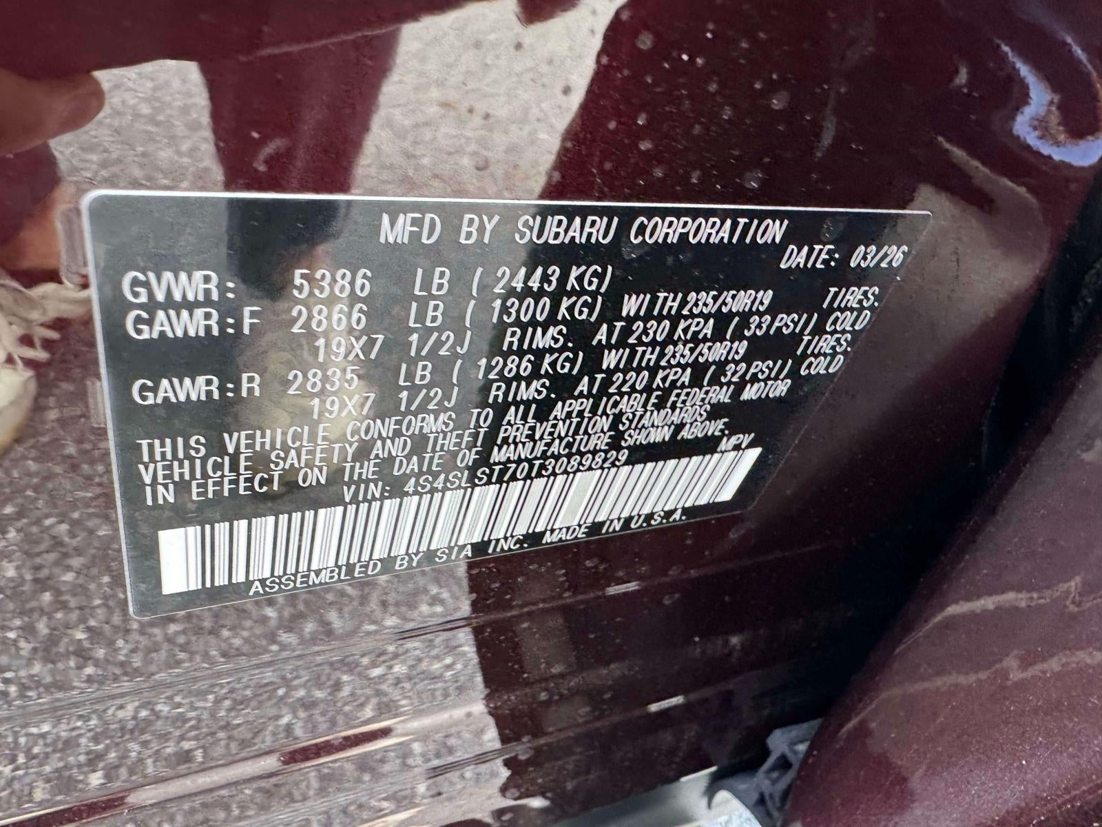2026 Subaru FORESTER Touring Hybrid