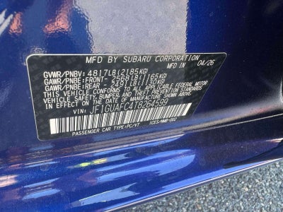 2026 Subaru IMPREZA Sport