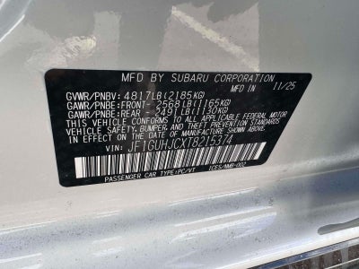 2026 Subaru IMPREZA RS