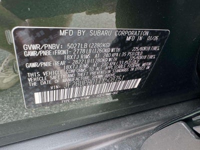 2026 Subaru OUTBACK Premium