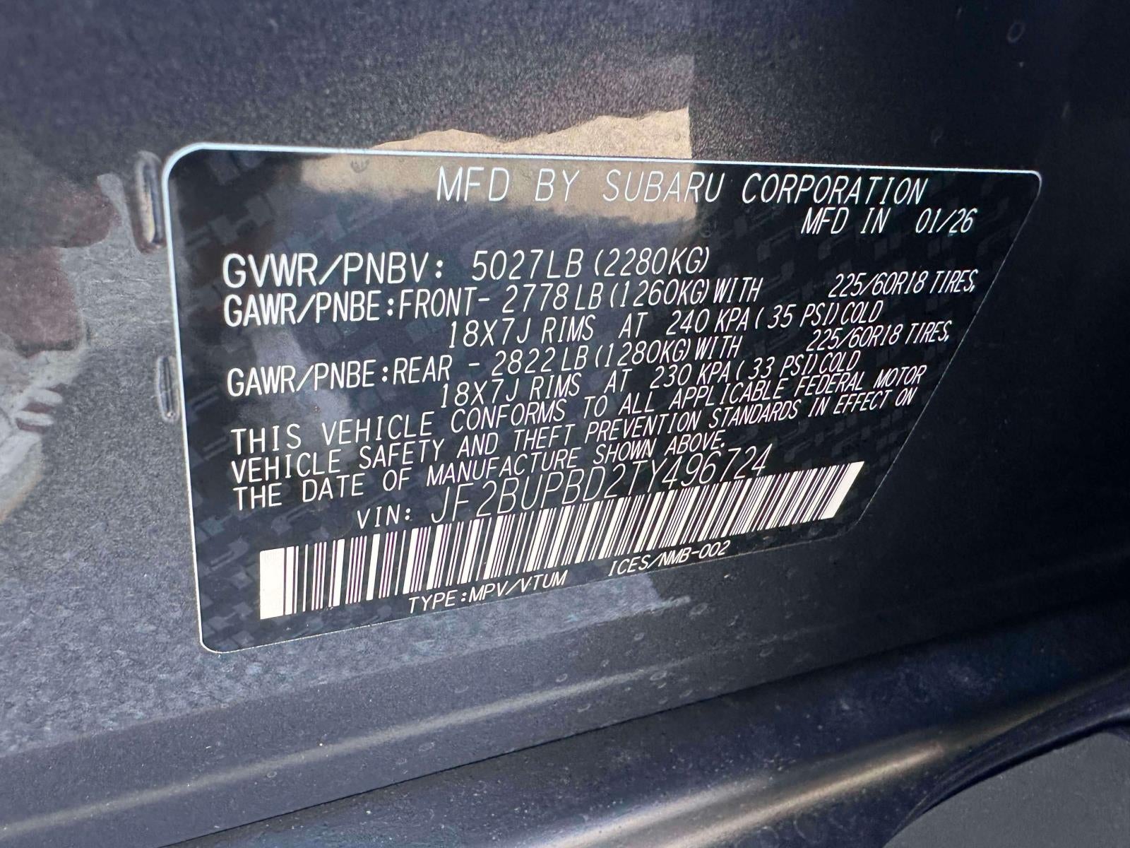 2026 Subaru OUTBACK Premium