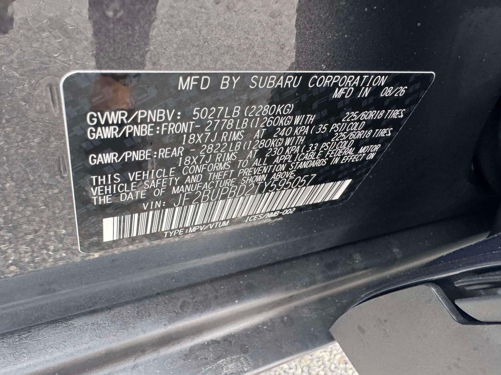 2026 Subaru OUTBACK Premium