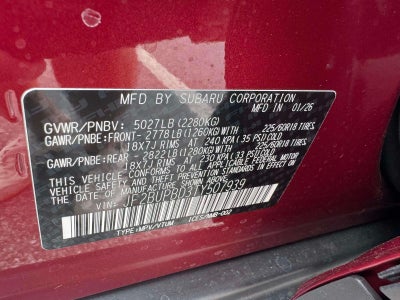 2026 Subaru OUTBACK Premium