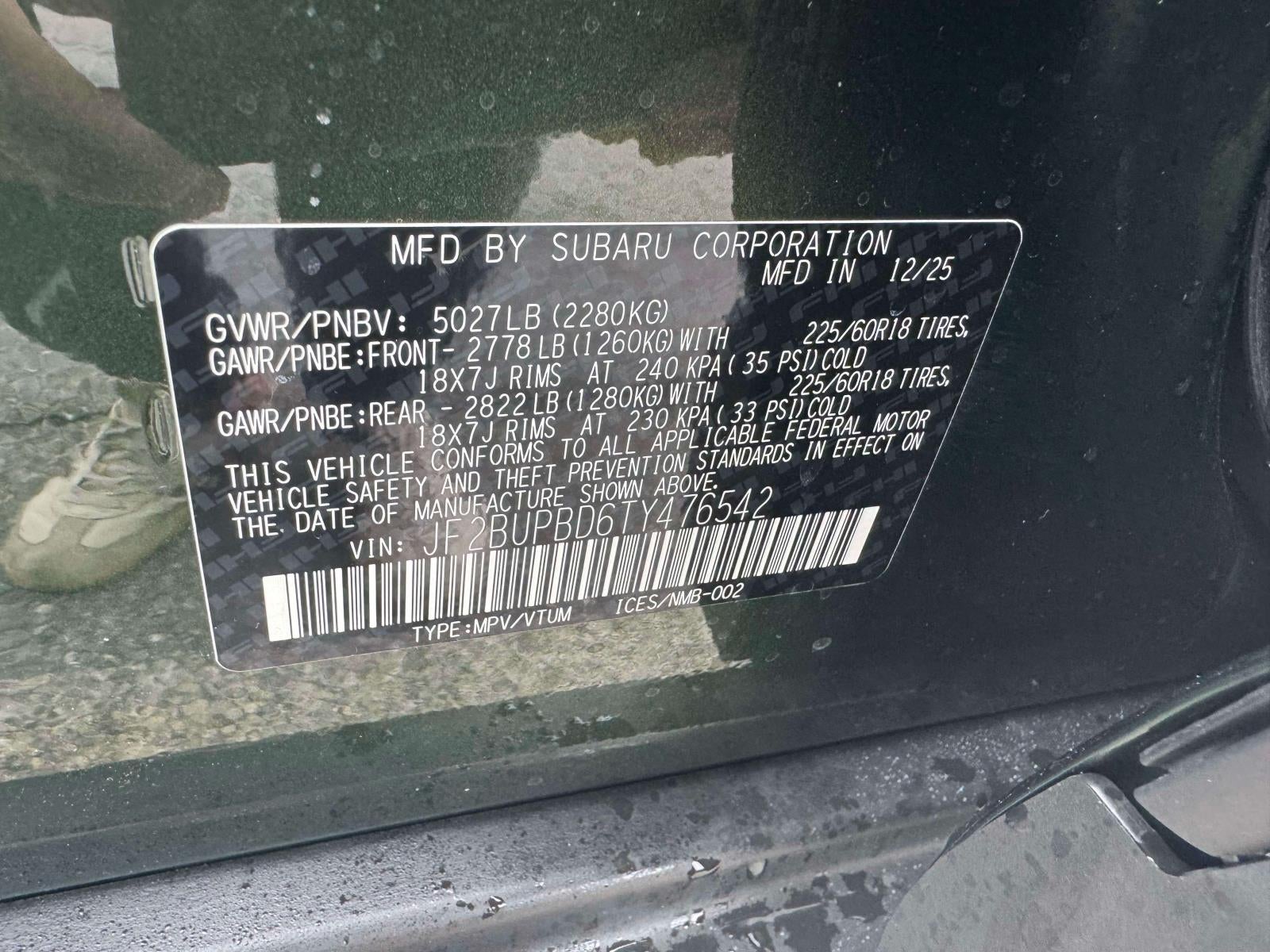 2026 Subaru OUTBACK Premium