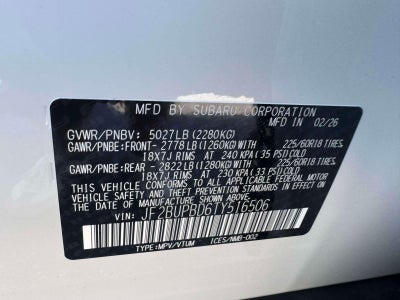 2026 Subaru OUTBACK Premium