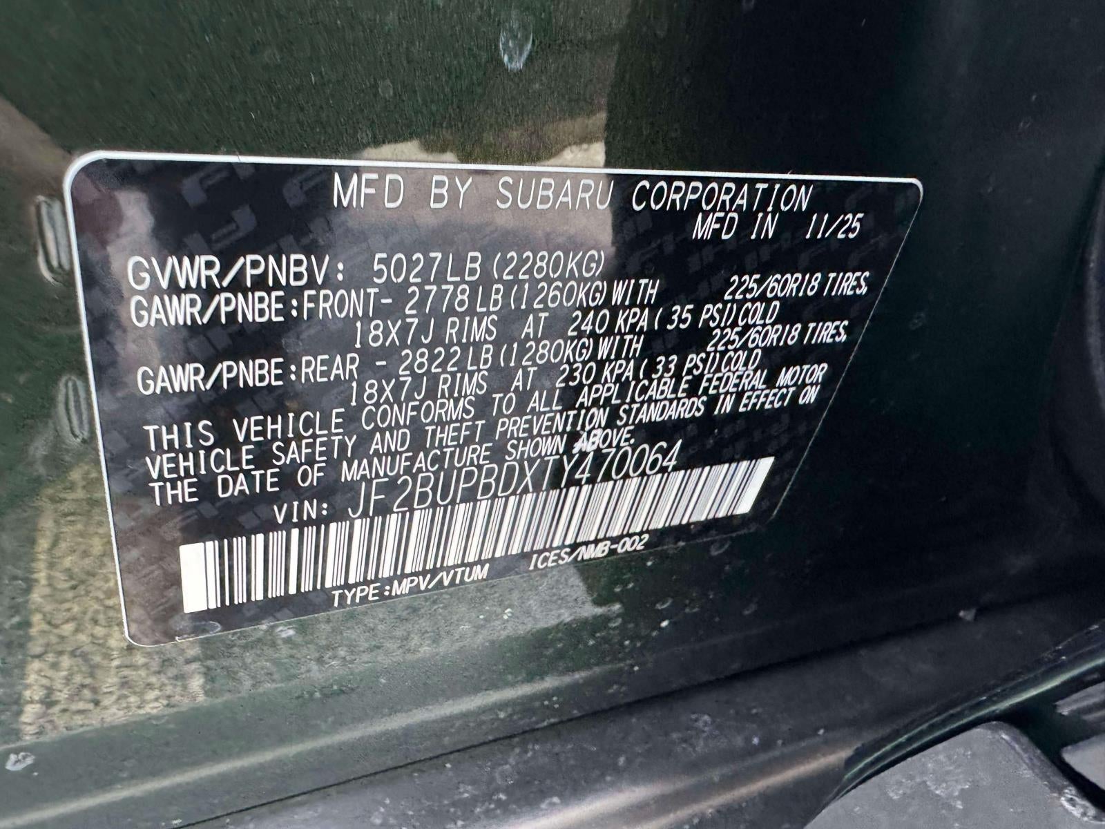 2026 Subaru OUTBACK Premium