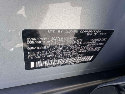 2026 Subaru OUTBACK Limited