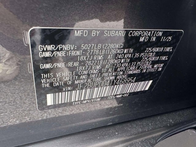 2026 Subaru OUTBACK Limited