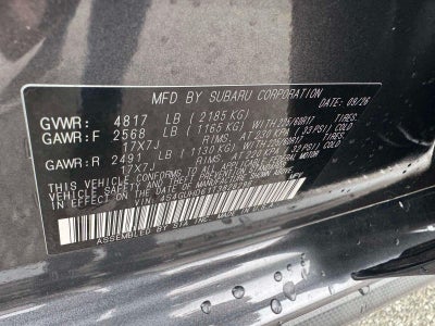 2026 Subaru OUTBACK Touring XT
