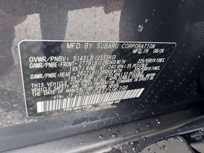 2026 Subaru OUTBACK Touring XT