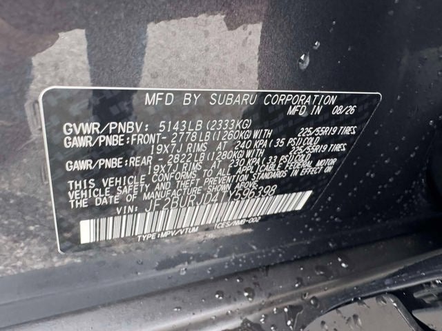 2026 Subaru OUTBACK Touring XT