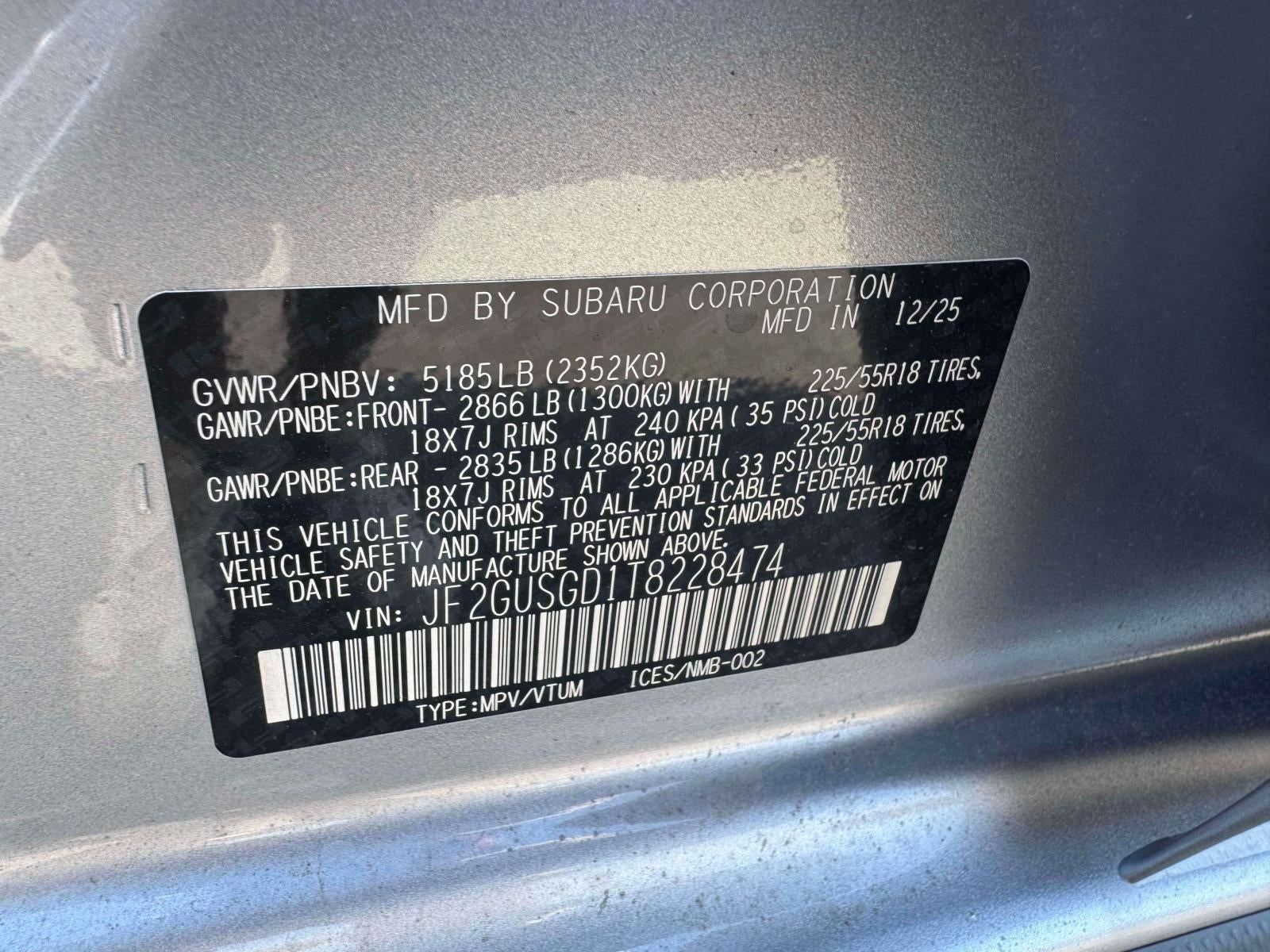 2026 Subaru CROSSTREK Sport Hybrid