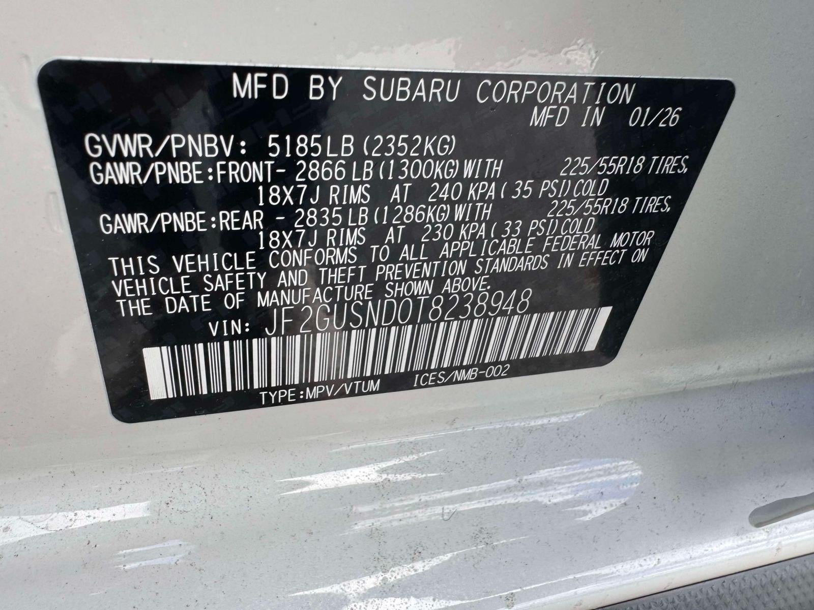 2026 Subaru CROSSTREK Limited Hybrid