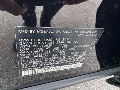 2026 Volkswagen Atlas 2.0T SEL