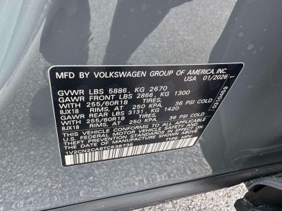 2026 Volkswagen Atlas 2.0T Peak Edition