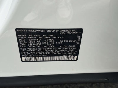 2026 Volkswagen Atlas 2.0T SEL Premium R-Line