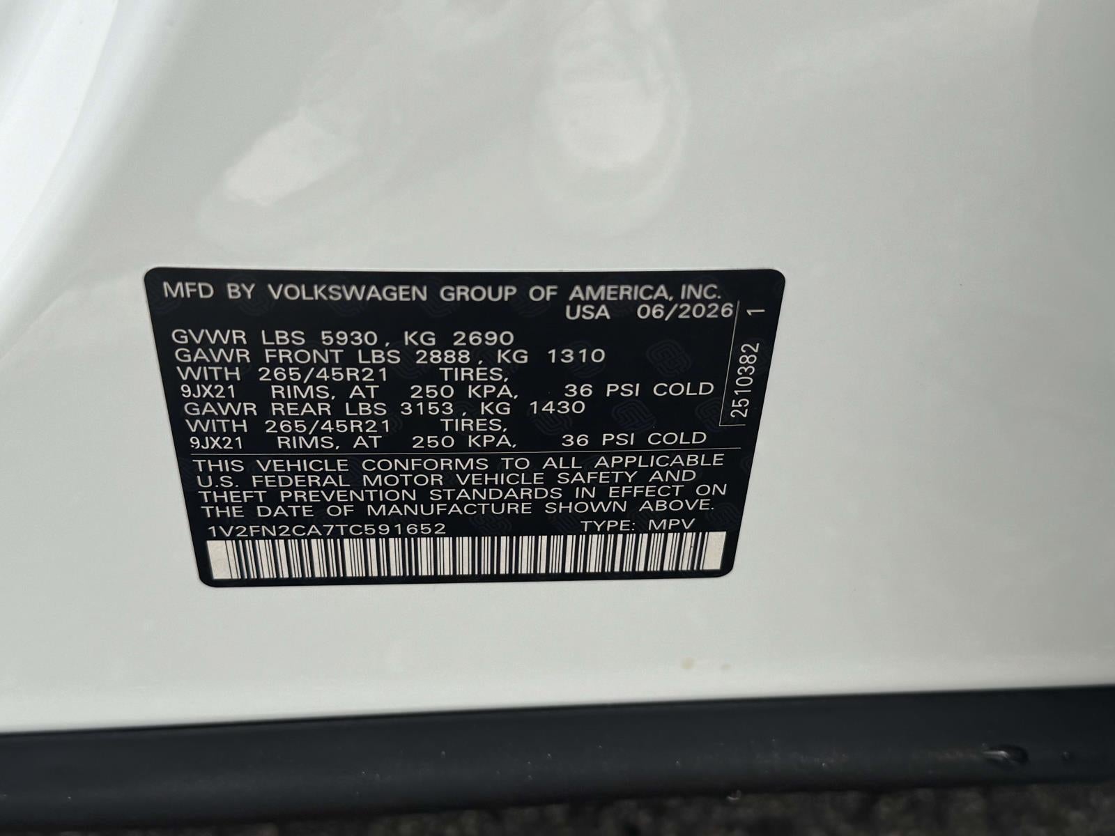 2026 Volkswagen Atlas 2.0T SEL Premium R-Line
