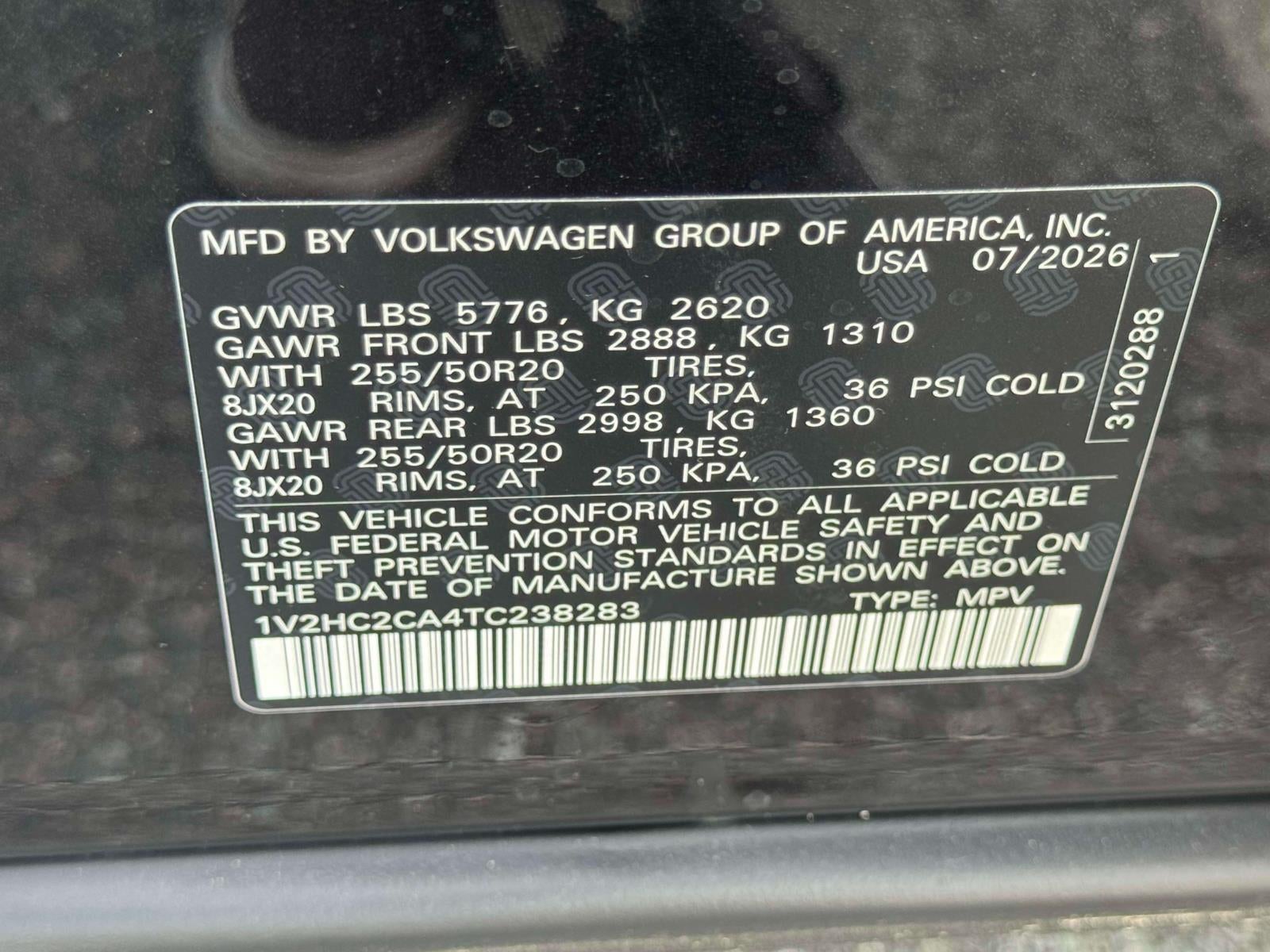 2026 Volkswagen Atlas Cross Sport 2.0T SE W/TECHNOLOGY
