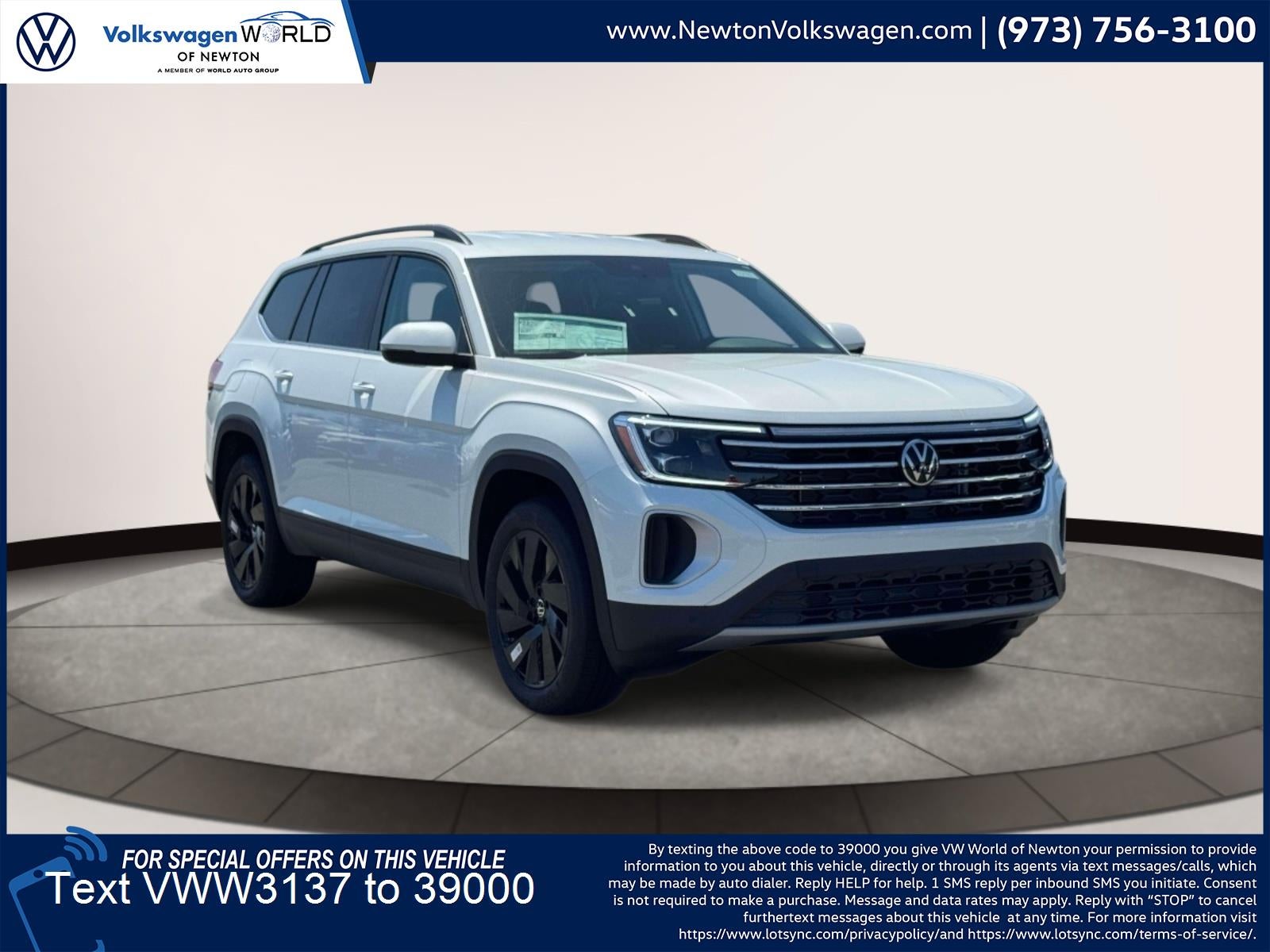 2026 Volkswagen Atlas 2.0T SE W/TECHNOLOGY