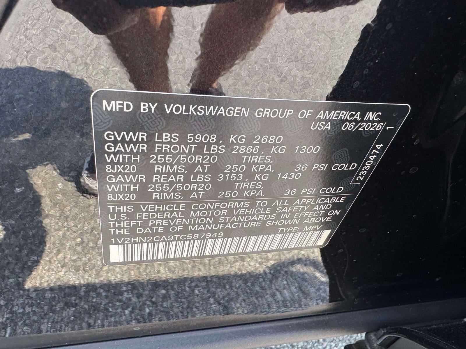 2026 Volkswagen Atlas 2.0T SE W/TECHNOLOGY