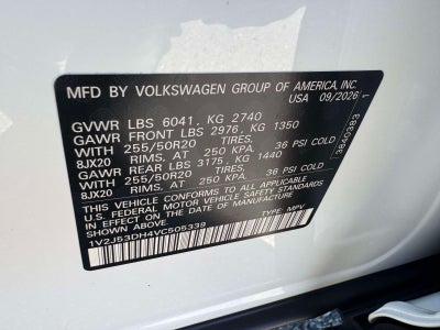 2027 Volkswagen Atlas 2.0T SE w/ Technology