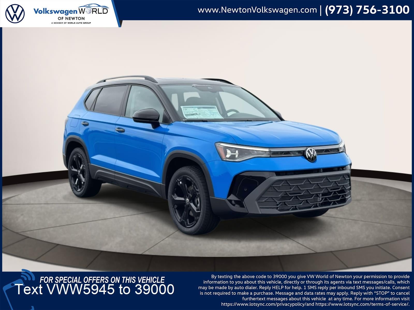 2025 Volkswagen Taos 1.5T SE Black