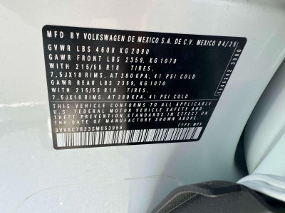 2025 Volkswagen Taos 1.5T S