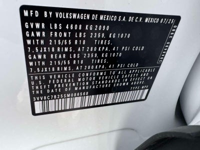 2025 Volkswagen Taos 1.5T S