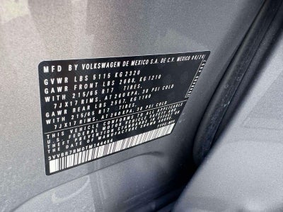 2026 Volkswagen Tiguan 2.0T S