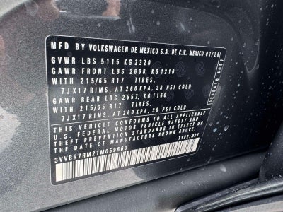 2026 Volkswagen Tiguan 2.0T S