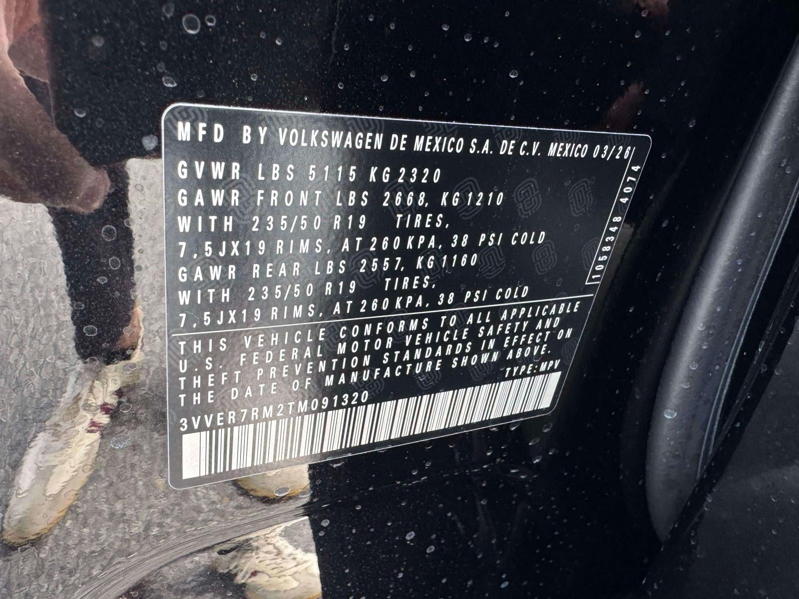 2026 Volkswagen Tiguan SE 4MOTION