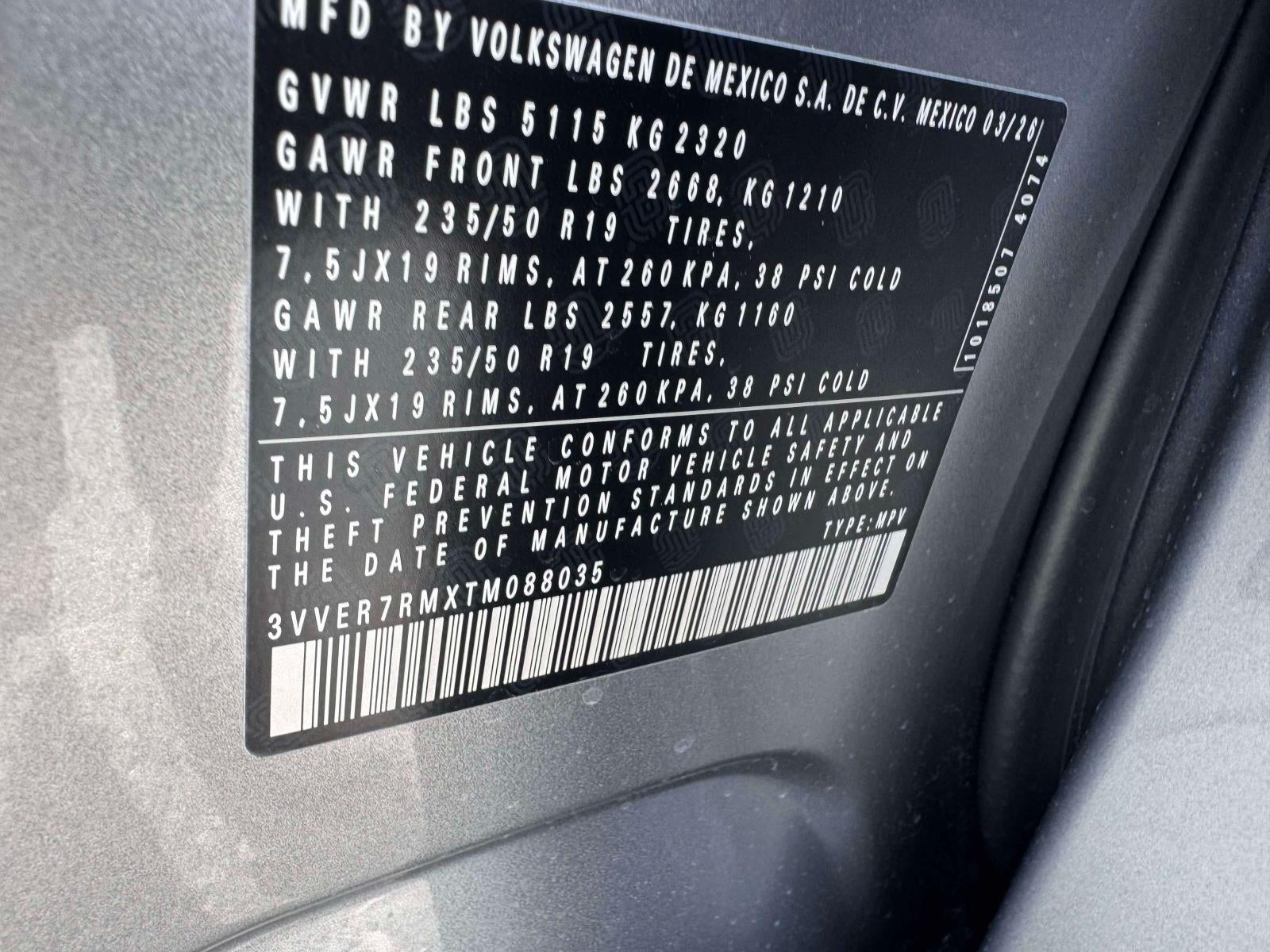 2026 Volkswagen Tiguan SE AWD