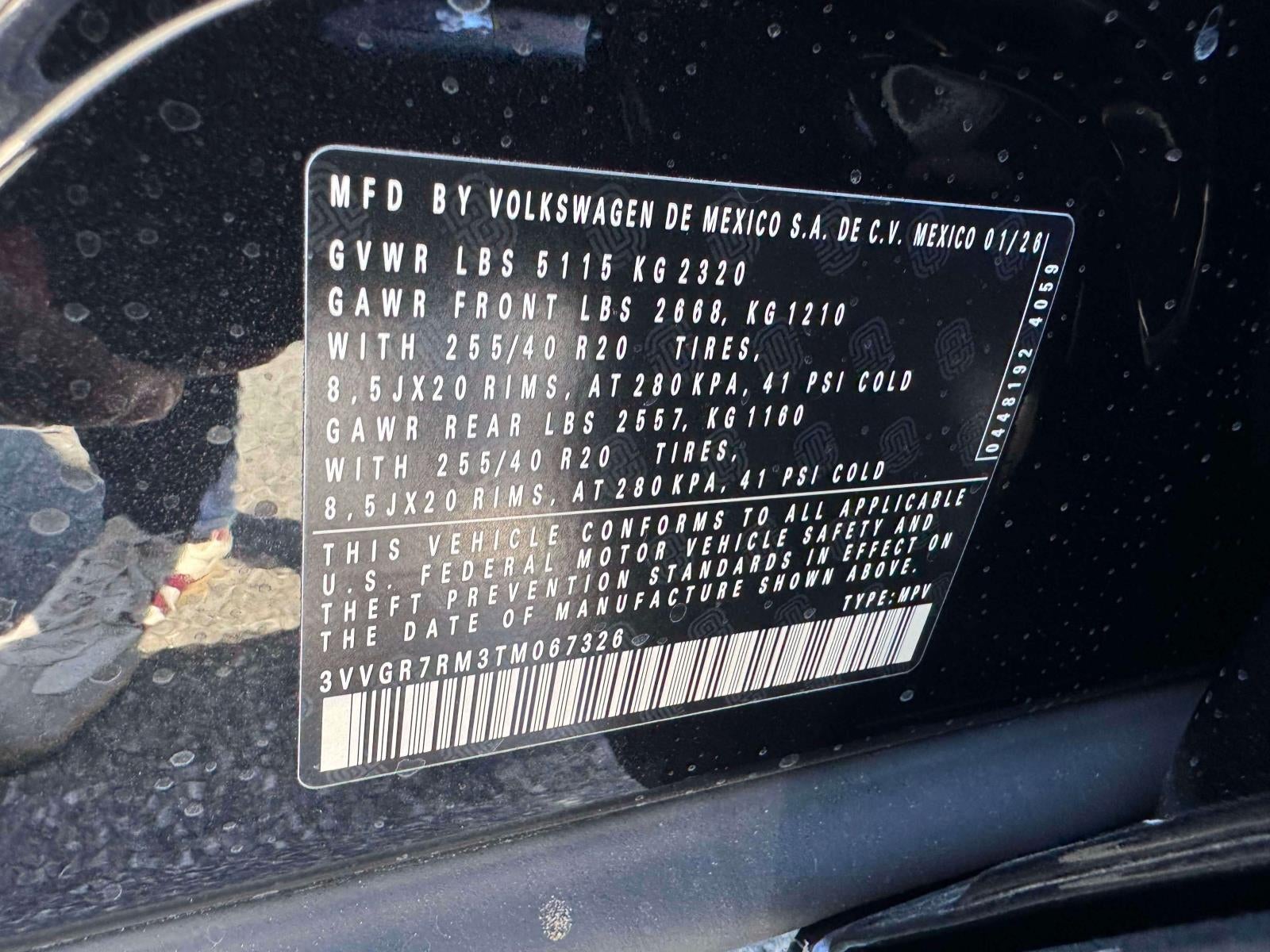 2026 Volkswagen Tiguan SE R-Line AWD