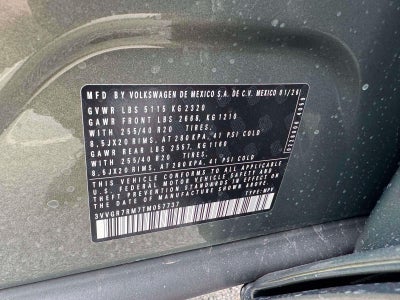 2026 Volkswagen Tiguan 2.0T SE R-Line Black