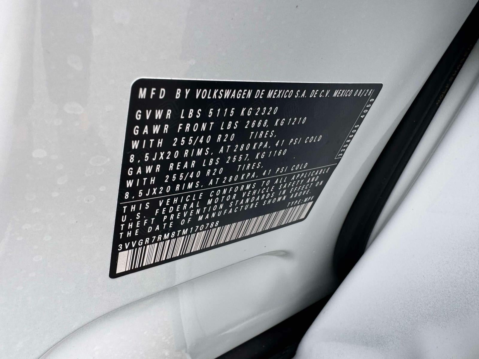 2026 Volkswagen Tiguan 2.0T SE R-Line Black