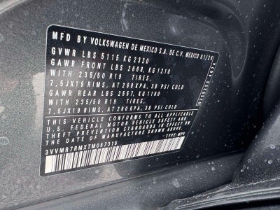 2026 Volkswagen Tiguan 2.0T SE