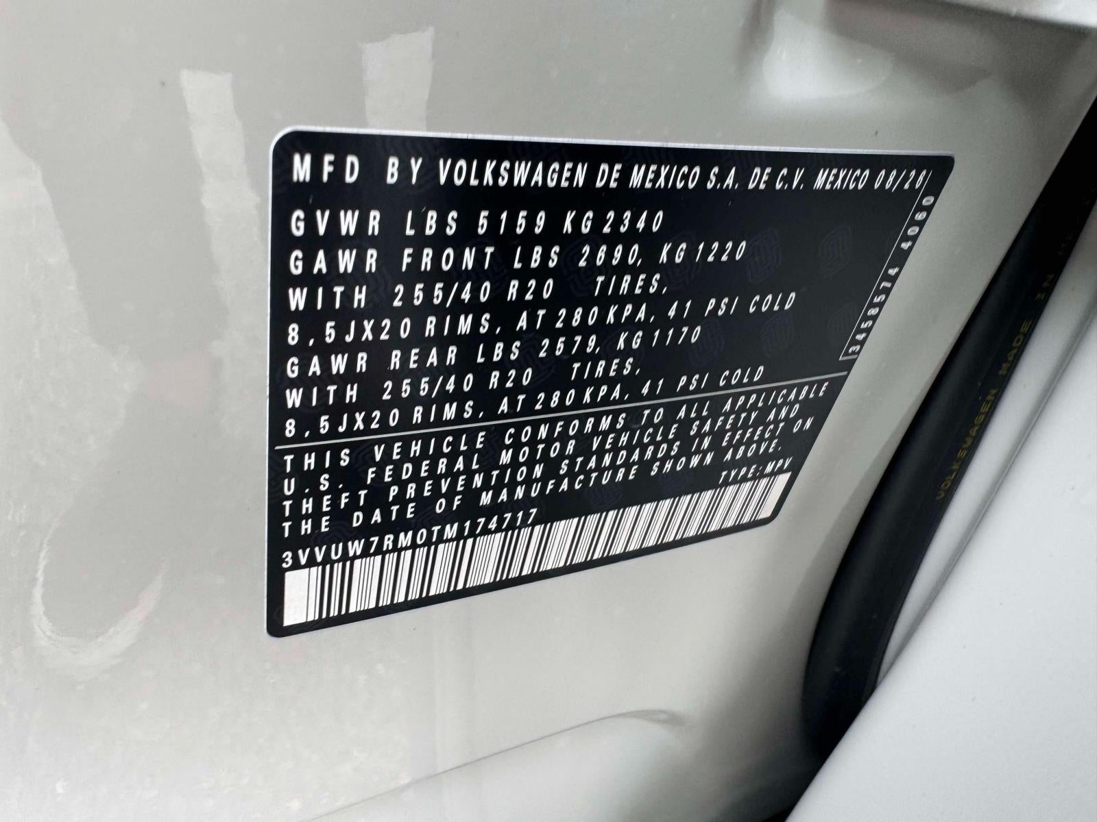 2026 Volkswagen Tiguan 2.0T SEL R-Line Turbo