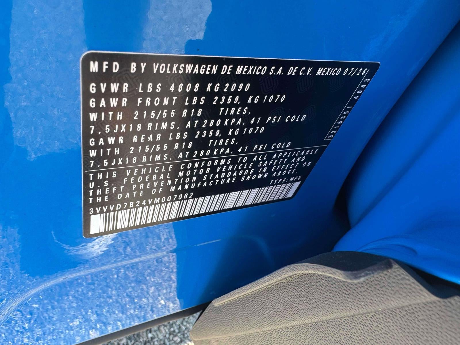 2027 Volkswagen Taos 1.5T SE