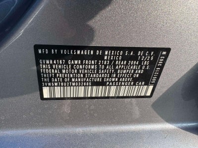 2026 Volkswagen Jetta 1.5T S