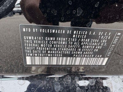 2026 Volkswagen Jetta 1.5T SE