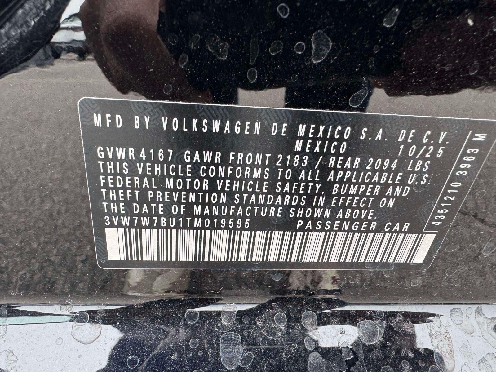 2026 Volkswagen Jetta 1.5T SE