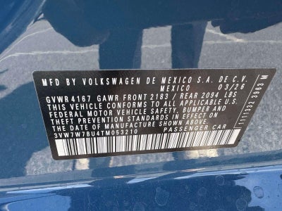 2026 Volkswagen Jetta 1.5T SE