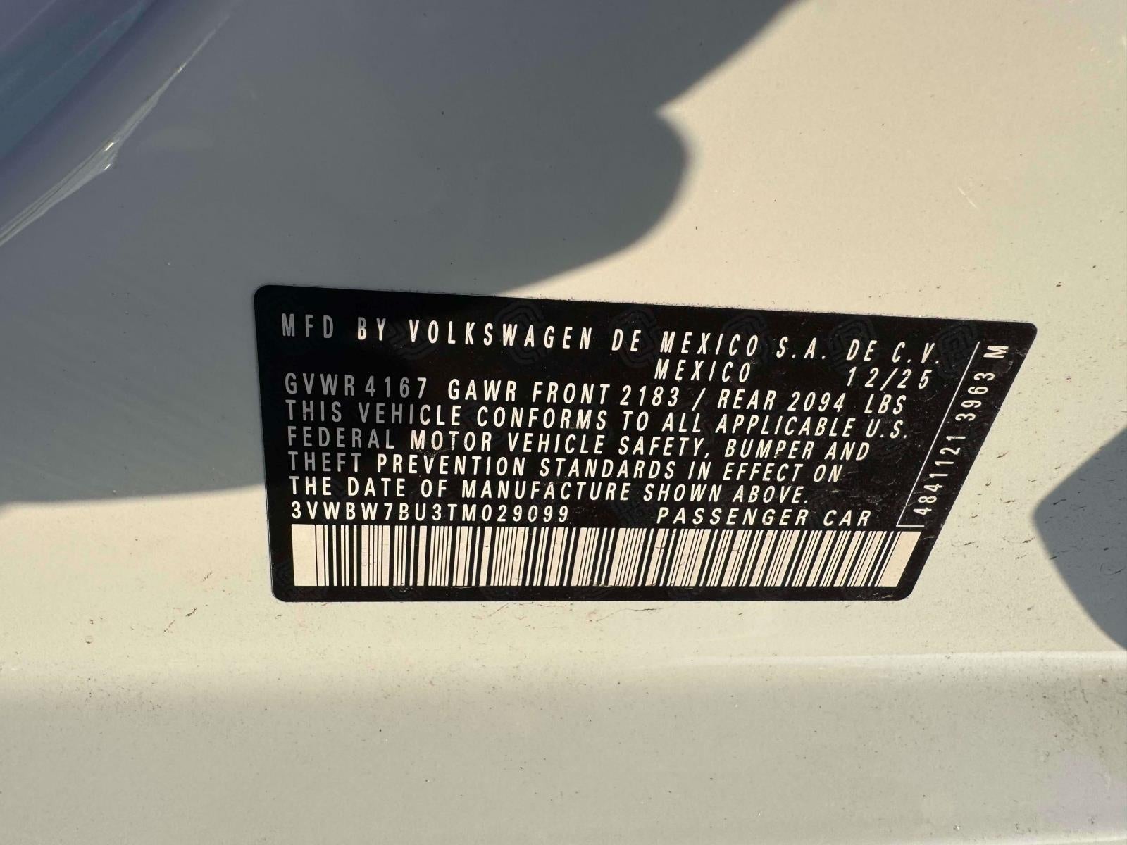 2026 Volkswagen Jetta 1.5T Sport