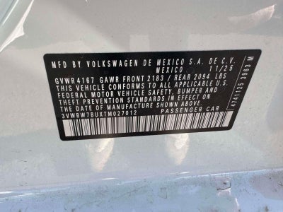 2026 Volkswagen Jetta 1.5T Sport