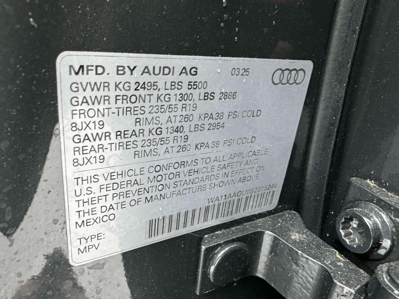 2025 Audi Q5 2.0T Premium