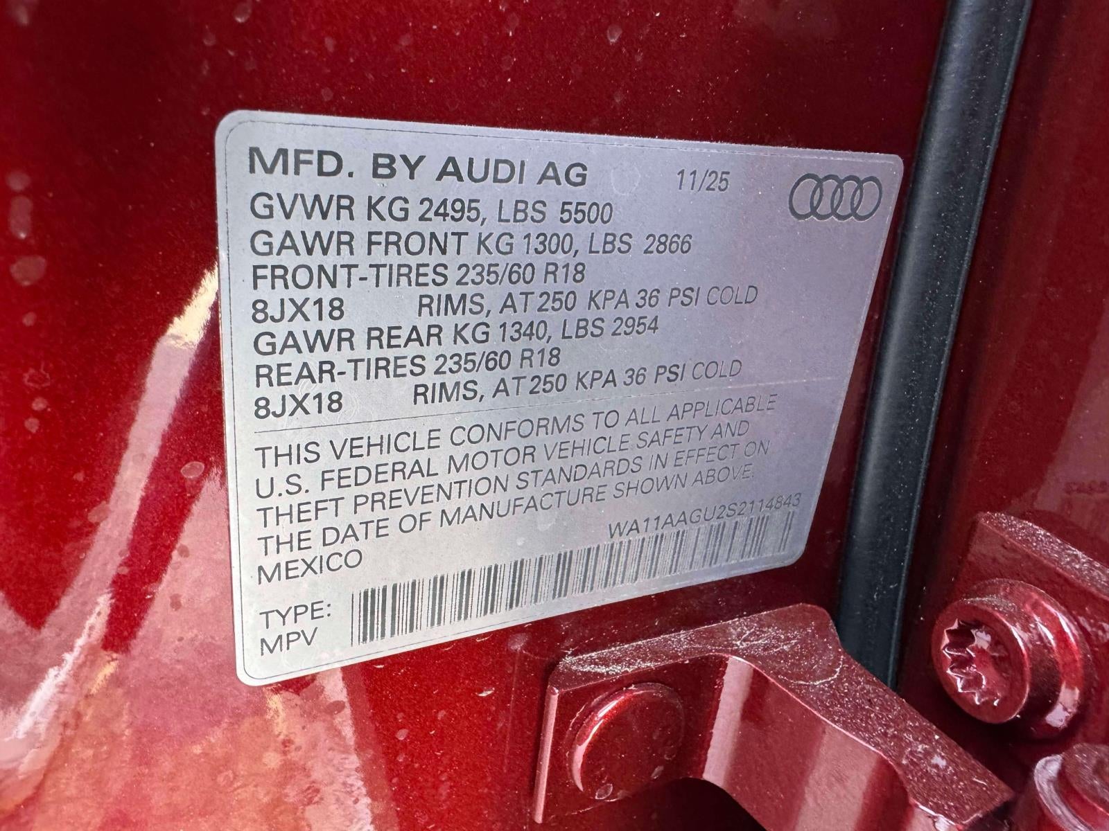 2025 Audi Q5 Premium