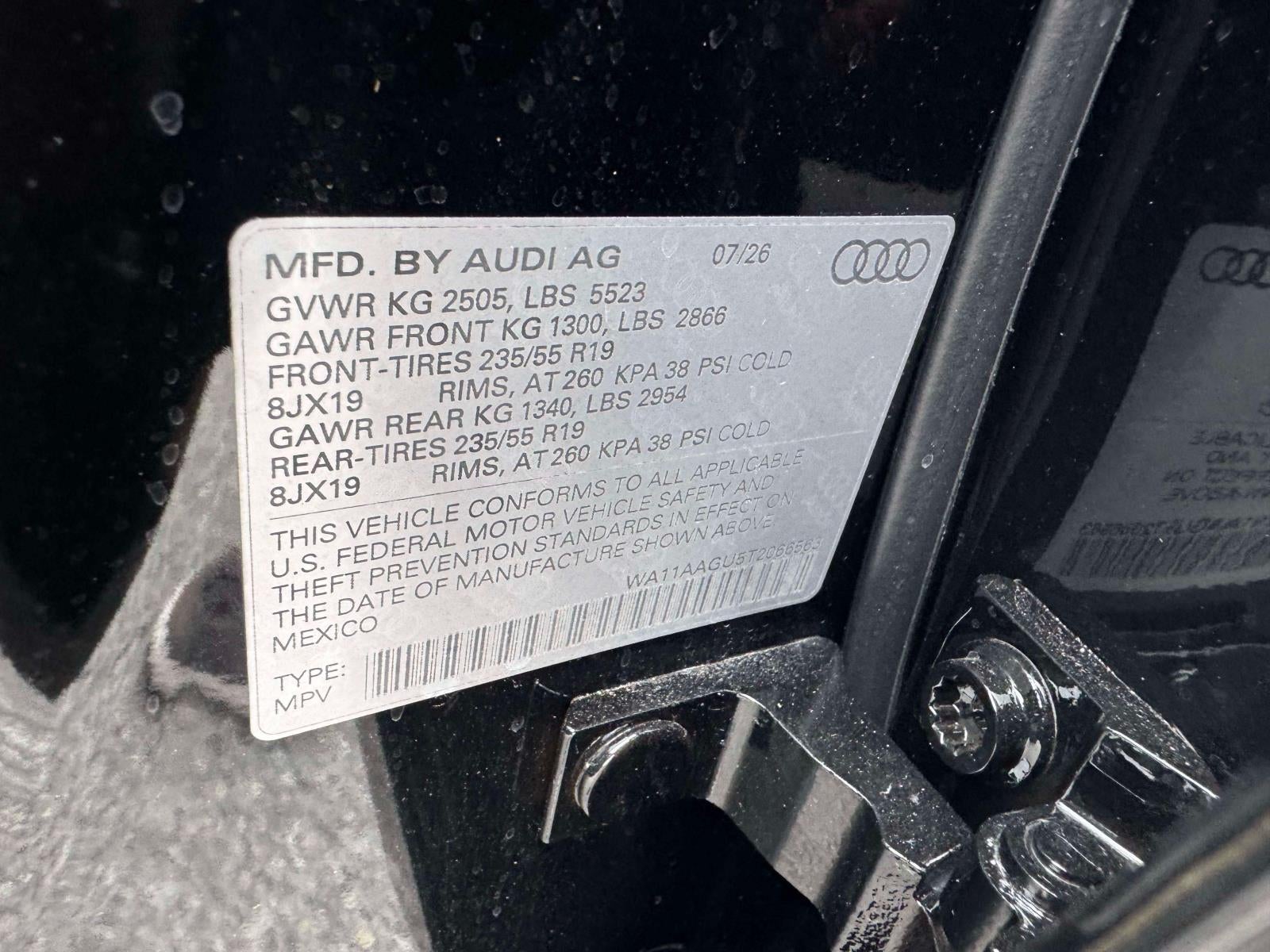 2026 Audi Q5 Premium 2.0 TFSI quattro