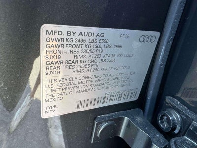 2025 Audi Q5 Premium