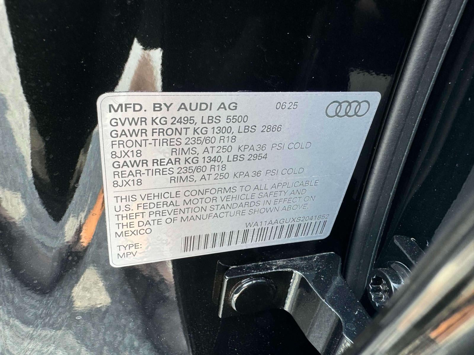2025 Audi Q5 Premium
