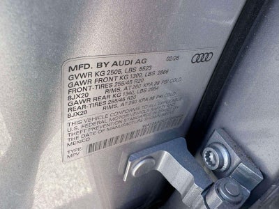 2026 Audi Q5 2.0T Premium Plus